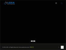 Tablet Screenshot of loxa.pl